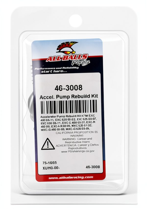 All Balls Carburetor Pump Alloy Steel Front-3
