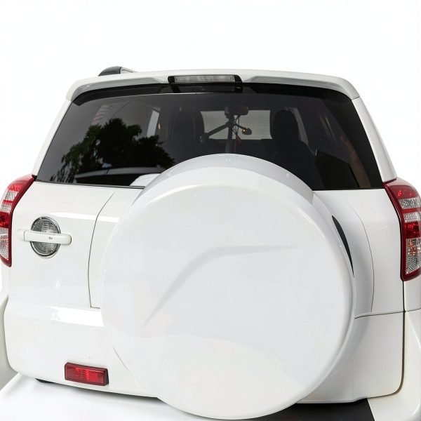 ManiGoon RAV4 Spare Tire Cover White ABS Durable-4
