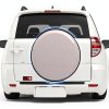 ManiGoon RAV4 Spare Tire Cover White ABS Durable-0