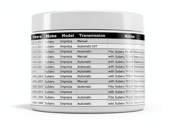 PartCatalog Manual Transmission Output Shaft Seal-1