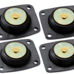 OXCANO Carburetor Accelerator Pumps 4 PCS Diaphragm-0