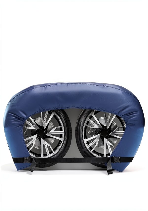 K-Musculo Gray RV Tire Covers 420D Oxford Waterproof-2