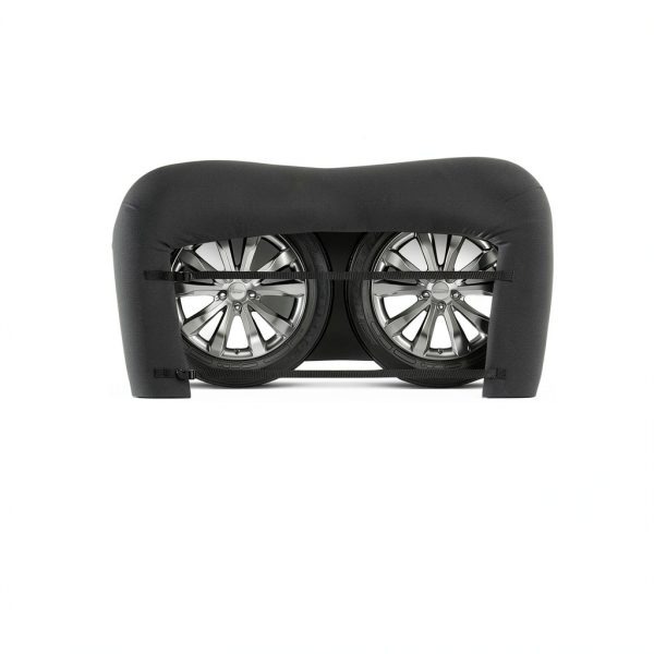 GRABADO Dual Axle Tire Cover 840D Oxford Black-2