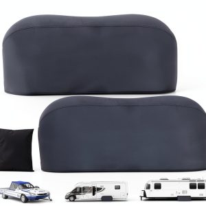 K-Musculo Gray RV Tire Covers 420D Oxford Waterproof-0