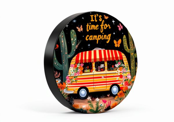 Twistmyst Camp Spare Tire Cover Polyester 16‑31 Inch Universal Fit-4