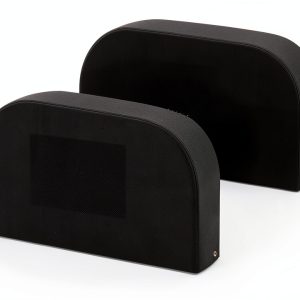 Tuszom Heavy Duty 900D Oxford RV Tire Cover Set 2 Black 27-33 Inch-0