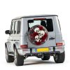 Twistmyst Skull Spare Tire Cover Polyester 16‑31in Universal Fit-6