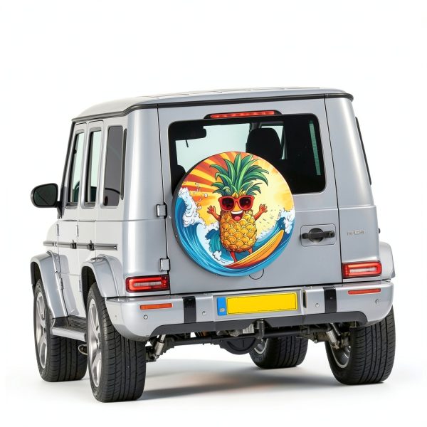 Spare Tire Cover Pineapple Design Twistmyst Polyester Spare Tire Cover-6