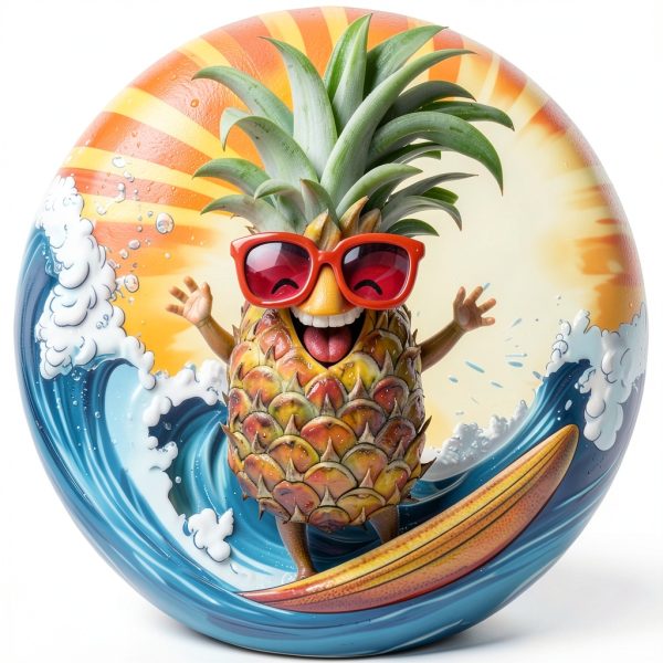 Spare Tire Cover Pineapple Design Twistmyst Polyester Spare Tire Cover-0