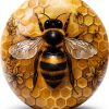 Spare Tire Cover Twistmyst Bee Polyester Universal Fit 16‑inch-0