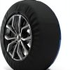 Tie Dye Spare Tire Cover by Twistmyst Polyester RV Car Fit-3