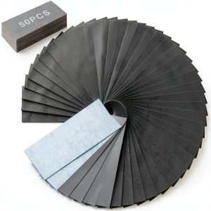 Sandpaper 50PCS 13 Grits Assortment by cooclensportey 9x3.6in Wet/Dry-0